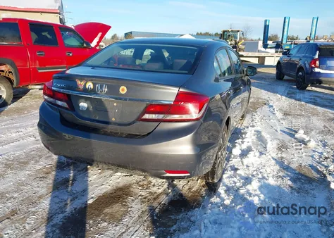 2013 Honda Civic Ex z USA, uszkodzony, nr VIN 19XFB2F87DE237465